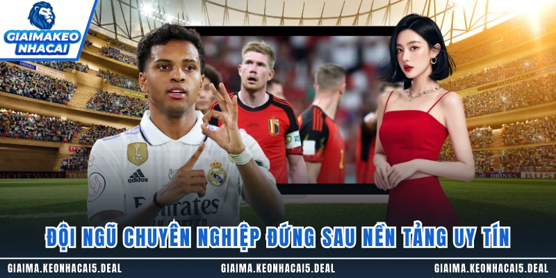 Đội ngũ chuyên nghiệp đứng sau nền tảng uy tín