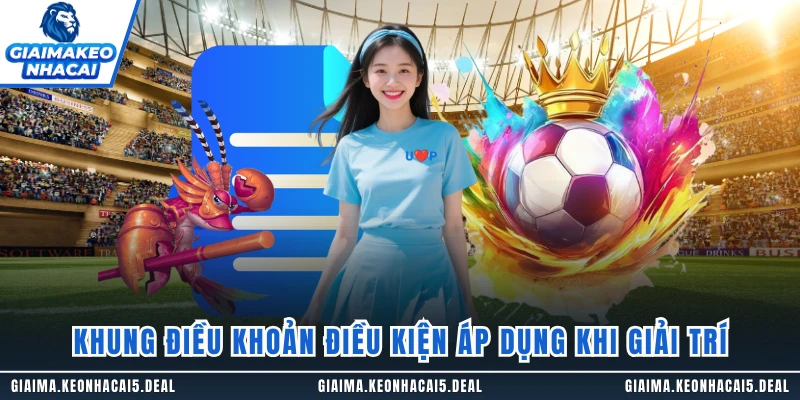 Khung điều khoản điều kiện áp dụng khi giải trí